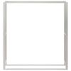 vidaXL Firewood Rack 110x28x116 cm Stainless Steel
