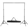 vidaXL Backdrop Support System 600x300 cm Green