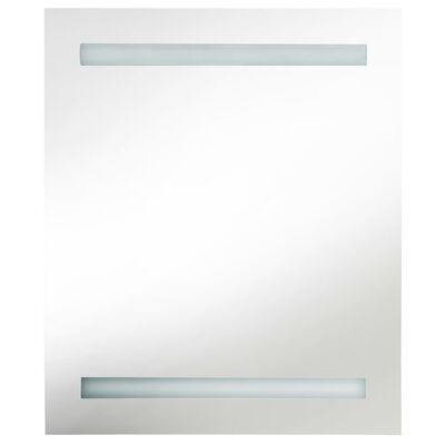 vidaXL LED Bathroom Mirror Cabinet 50x13.5x60 cm