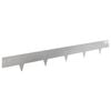vidaXL Lawn Edging 20 pcs 100 x 12 cm Steel Silver