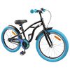 vidaXL Kids Bike 20'' for 6-11 Years Old Black