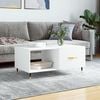 vidaXL Coffee Table White 90x50x40 cm Engineered Wood