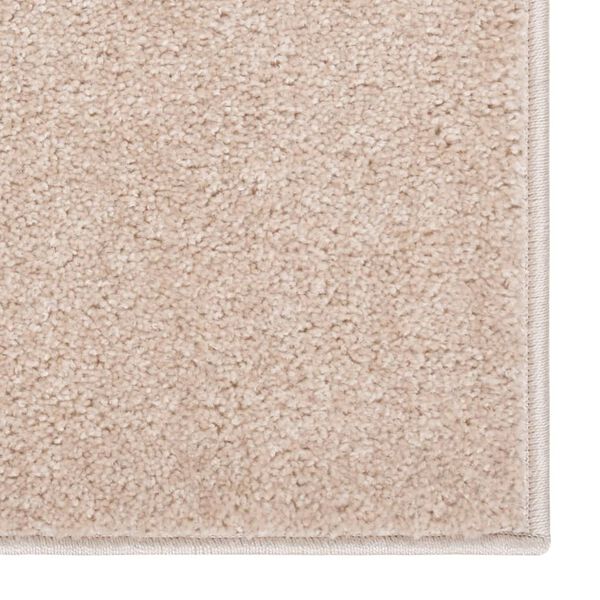 vidaXL Rug Short Pile 200x290 cm Dark Beige