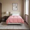 vidaXL Winter Duvet Quilted Pink 155 x 200 cm Microfiber