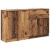 vidaXL Sideboard with Drawer 3 pcs Old Wood Engineered Wood