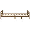 vidaXL Bed Frame without Mattress Honey Brown 90x200 cm Solid Wood Pine