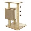 Jack and Vanilla Cat Tree House Molly 56x56x86 cm Brown