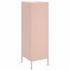vidaXL Highboard Pink 36x39x113 cm Steel