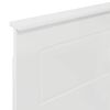 vidaXL Headboard with Headboard Gloss White 75 cm Engineered wood