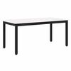 vidaXL Coffee Table White 100 x 50 x 45 cm Solid Pine Wood