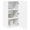 vidaXL Kitchen Cabinet with Shelf High Gloss White 40 x 31 x 80 cm