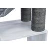 TRIXIE Cat Scratching Post with Shelf Function 72x38x110 cm Grey