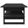 vidaXL Coffee Table Black 102x55x42 cm Engineered Wood