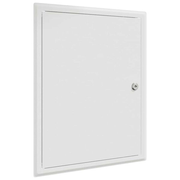 vidaXL Access Panel White 43 x 33 x 3 cm Steel