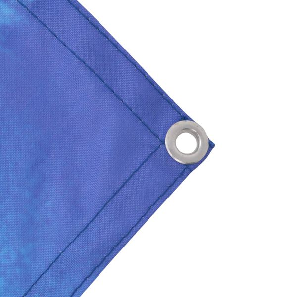 vidaXL Balcony Screen Oxford Fabric 75x600 cm Lake View Print