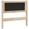 vidaXL Headboard Other Brown 90 cm Solid pine wood