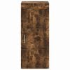 vidaXL Bathroom Wall Cabinet TULUM Smoked Oak 37 x 24.5 x 86 cm