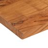 vidaXL Table Top 100x80x2.5 cm Rectangular Solid Wood Acacia