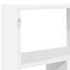 vidaXL Wall Cube Shelf 12 Compartments White Engineered Wood