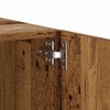 vidaXL Bedside Cabinet Old Wood 100x35x40 cm Engineered Wood