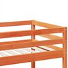 vidaXL Bunk Bed Wax Brown 90x190 cm Solid Wood Pine