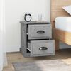 vidaXL Bedside Cabinets 2 pcs Concrete Grey 39x39x47.5 cm Engineered Wood