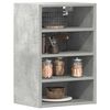 vidaXL Hanging Cabinet Riga Concrete Grey 40x29.5x60 cm Engineered Wood