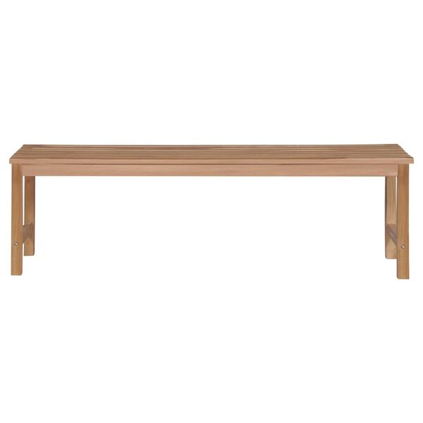 vidaXL Garden Bench 150 cm Solid Teak