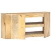 vidaXL Corner TV Cabinet 90x45x45 cm Solid Mango Wood