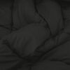 vidaXL Summer Duvet Black 200 x 200 cm Microfiber