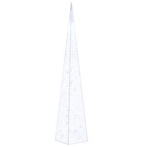 vidaXL Acrylic Decorative LED Light Cone Blue 60 cm