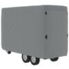 vidaXL Horse Trailer Cover Grey 376x168x240 cm Non-woven Fabric