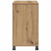 vidaXL Side Table Artisan oak 50 x 30 x 55 cm Engineered Wood