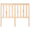 vidaXL Bed Headboard 141x6x101 cm Solid Wood Pine