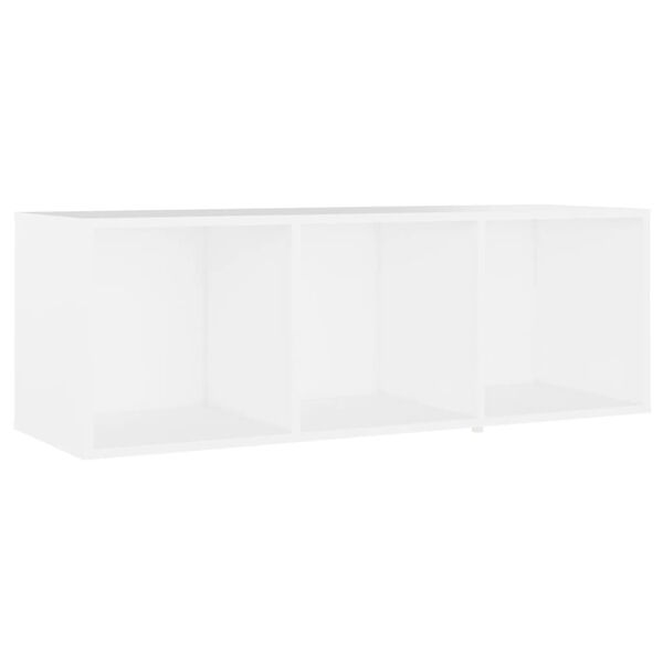 vidaXL TV Cabinets 2 pcs White 107x35x37 cm Engineered Wood