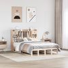 vidaXL Bookcase Bed without Mattress 140x200 cm Solid Wood Pine