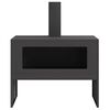 vidaXL Fire Pit Black 80 x 50 x 96 cm Cold-rolled Steel