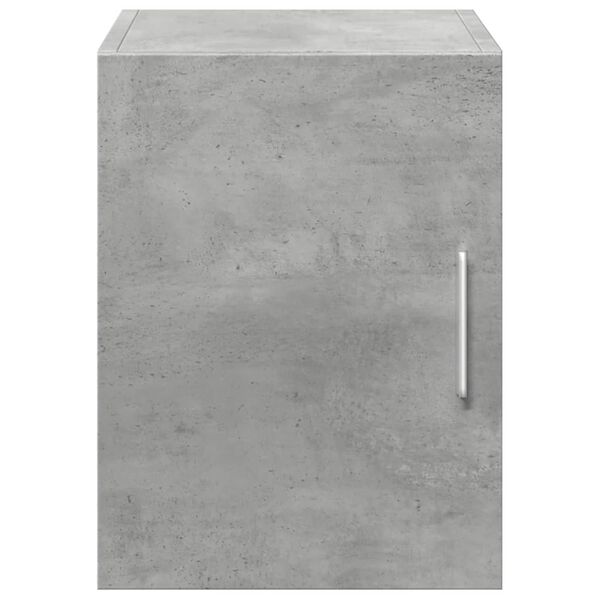 vidaXL Wall Cabinet Concrete Grey 30x42.5x40 cm Engineered Wood