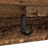 vidaXL Wall-Mounted Coat Rack Wall-mounted Old Wood 80 x 10.5 x 18 cm