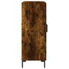 vidaXL Sideboard Smoked Oak 69.5x34x90 cm Engineered Wood