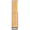 vidaXL Bathroom Cabinet Brown 38 x 33 x 160 cm Solid Mango Wood