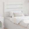vidaXL Headboard with Headboard White 75 cm Engineered wood