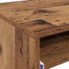 vidaXL Desk with Drawer Old Wood 77.5 x 43 x 79 cm Engineered Wood