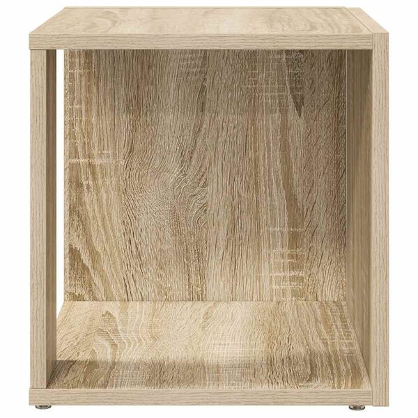 vidaXL Side Table Sonoma Oak 33x33x34.5 cm Engineered Wood