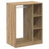 vidaXL Wardrobe Artisan Oak 77 x 48 x 102 cm