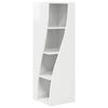 vidaXL Corner Cabinet High Gloss White 32x32x102cm Engineered Wood