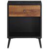 vidaXL Bedside Cabinet 40x30x50 cm Solid Wood Teak