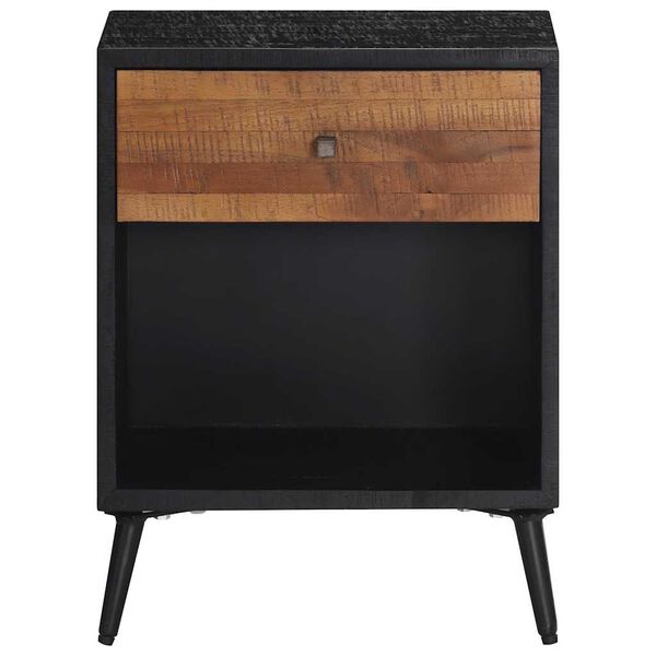 vidaXL Bedside Cabinet 40x30x50 cm Solid Wood Teak