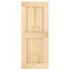 vidaXL Door NARVIK 85x210 cm Solid Wood Pine
