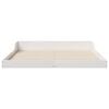 vidaXL Bed Frame White 140 x 210 cm Solid Pine Wood